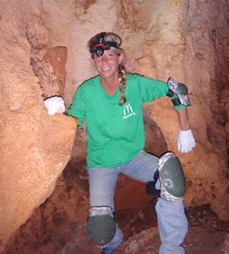 natural seats inside katouche cave