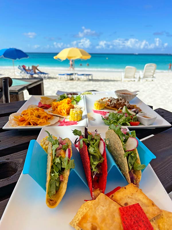 Olas Tacos Bar and Grill Shoal Bay Vegan 