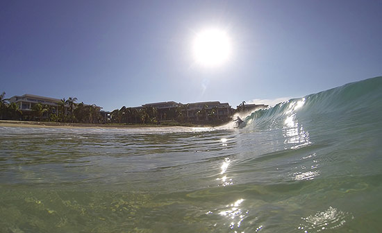 ravi surfing meads bay