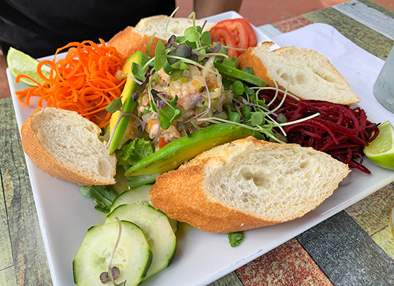 Smoked Salmon Salad  at Top Carrot