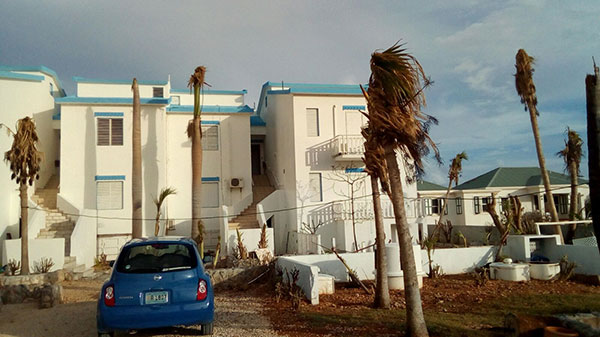 sandy hill club condos after hurricane irma in anguilla