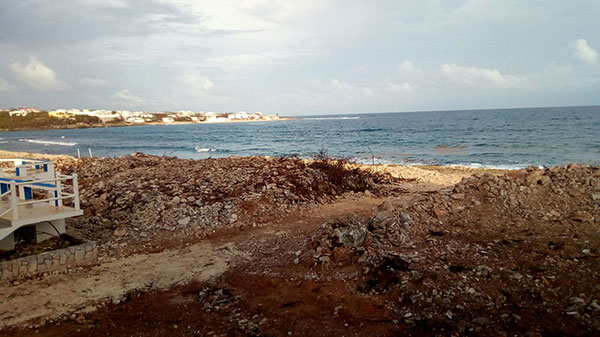 sandy hill club condos after hurricane irma in anguilla