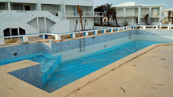 sandy hill club condos after hurricane irma in anguilla