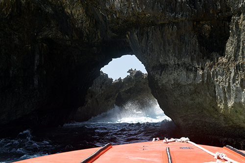 the blowholes at little scrub