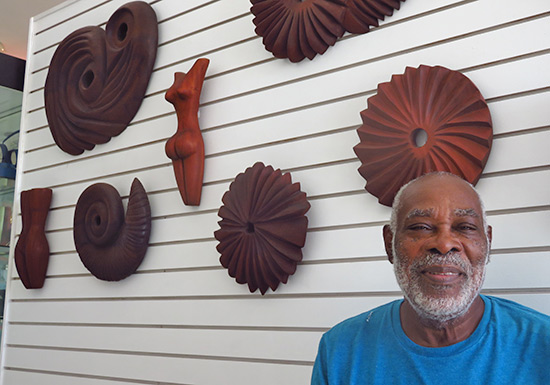 sculptor and potter mr. courtney devonish