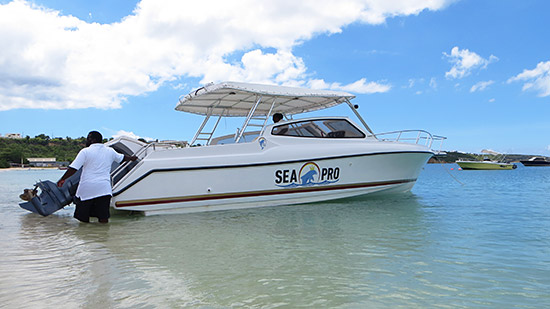 sea pro charter boat anguilla