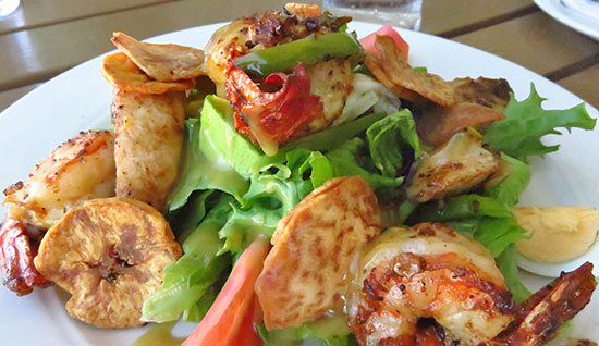 seafood salad from tasty's