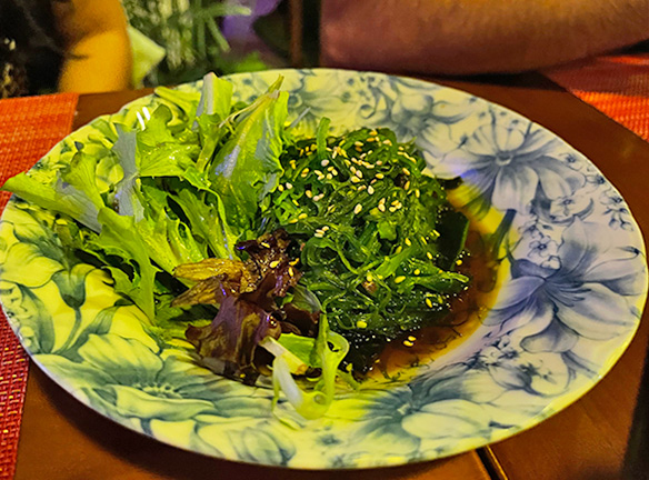Wakame Seaweed Salad at Alina Restaurant