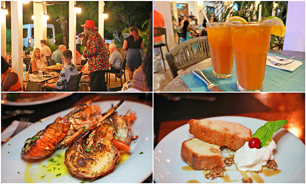 Anguillian Cuisine at Sharky's Restaurant