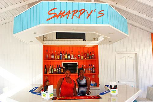 welcoming bar area at sharpys