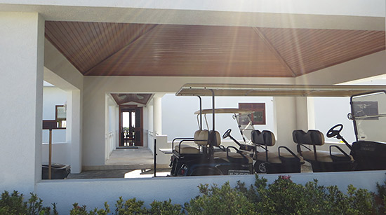 parking for your golf cart at sheriva