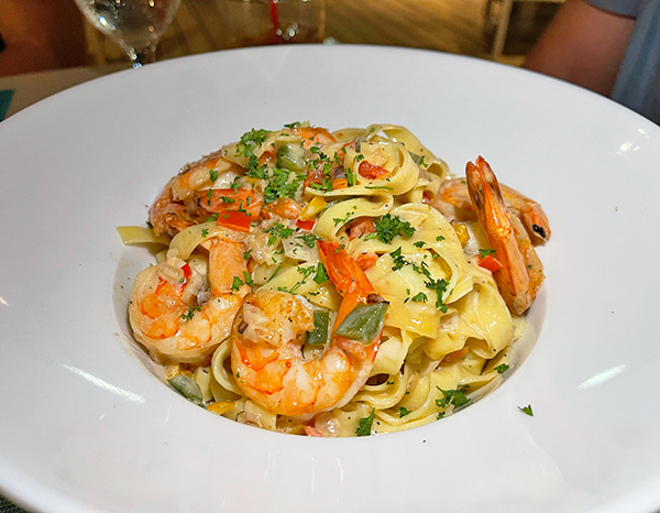 shrimp pasta Madeariman