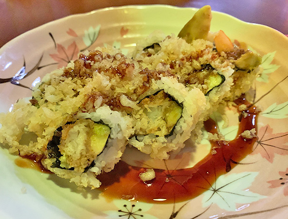 Shrimp Tempura at Alina Restaurant