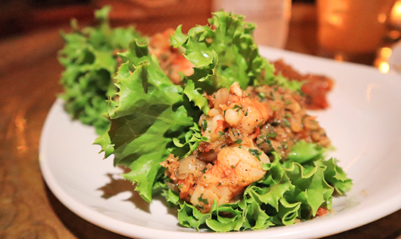 Shrimp Lettuce Wraps