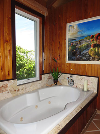 sink tub at wesley house anguilla