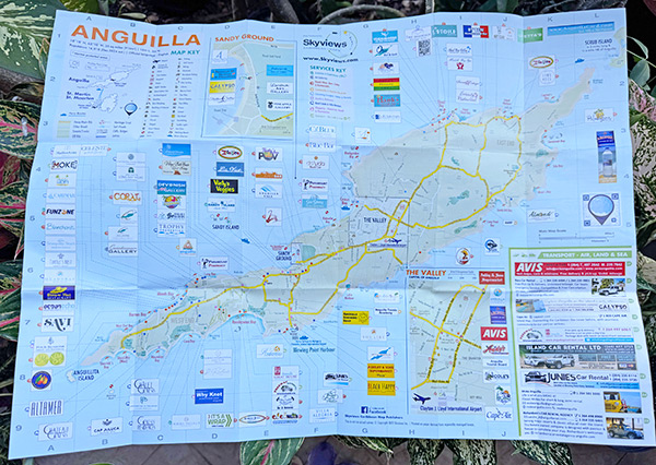 map view of skyviews anguilla map