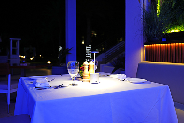 Dining room at Sole di Mare Aurora Anguilla