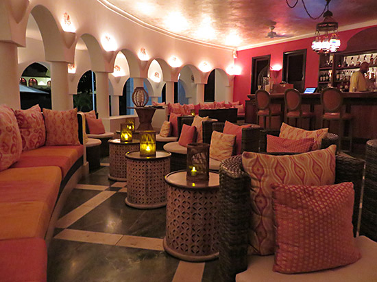 inside the lounge at cap juluca spice