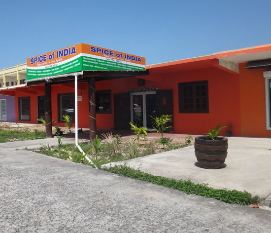 spice of india location in west end anguilla