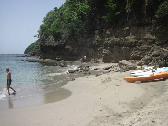 St. Lucia resorts Cap Maison beach