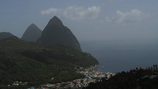 st. lucia pitons soufriere