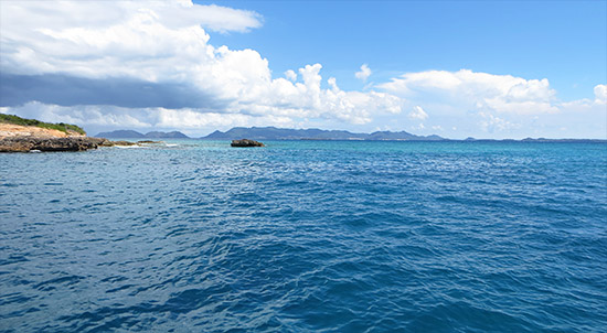 st. martin from the sea