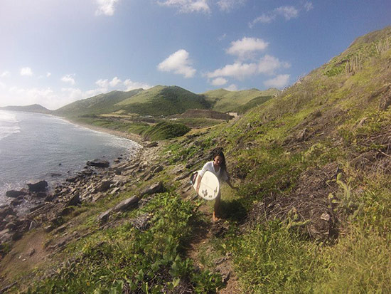 more hiking for st. martin surf spots