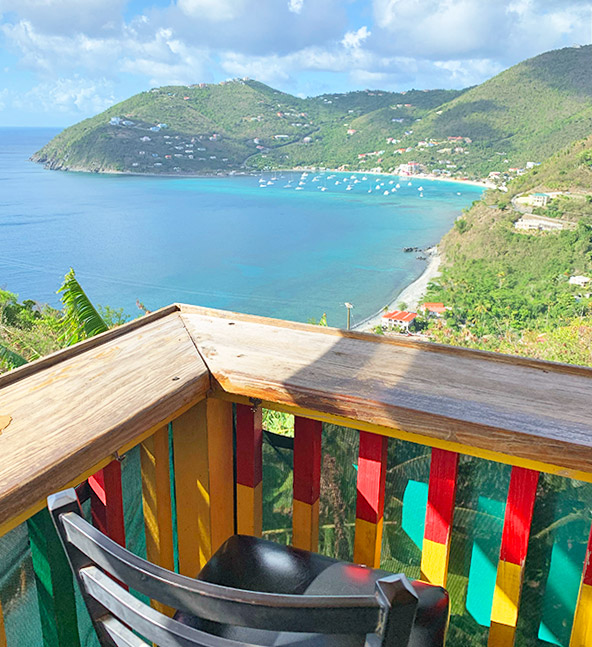 Stoutt's Lookout over Cane Garden Bay