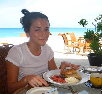 anguilla breakfast straw hat