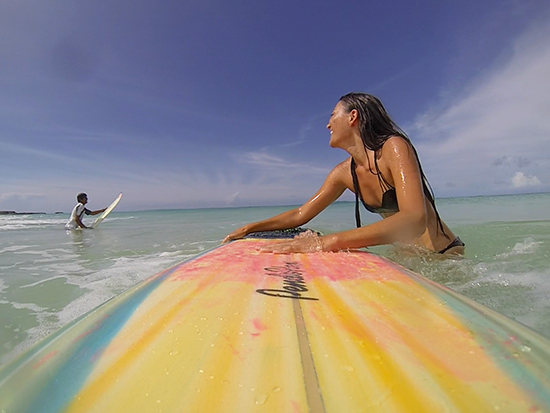 hurricane gonzalo surfing in anguilla