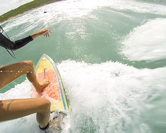 surfing at savannah bay in anguilla