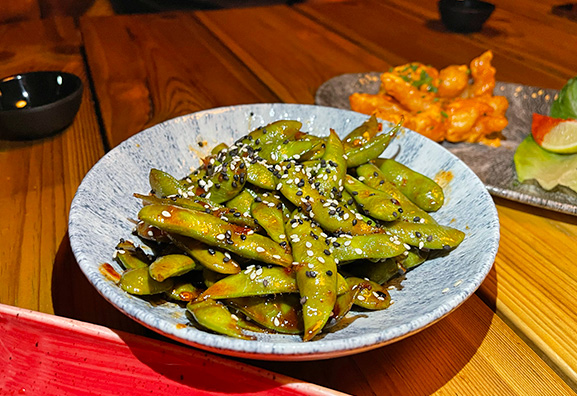 Edamame at Bamboo House