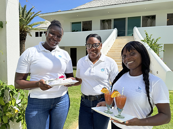 A Warm Welcome from Team at Le Bleu Villa