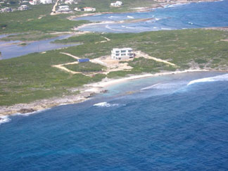 Anguilla villa, Tequila Sunrise, Dropsey Bay, Anguilla aerial view