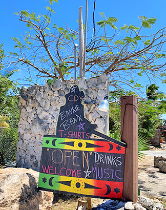 bankie banx anguilla dune preserve sign