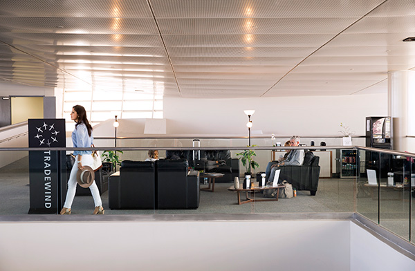 tradewind lounge in san juan airport