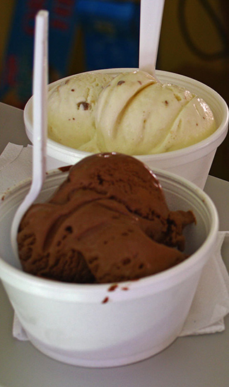 Ice Cream At the Tropical Treats Fun House