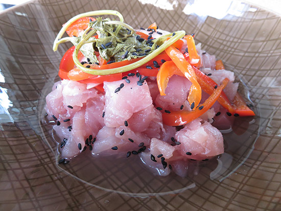 yellowfin tuna ceviche