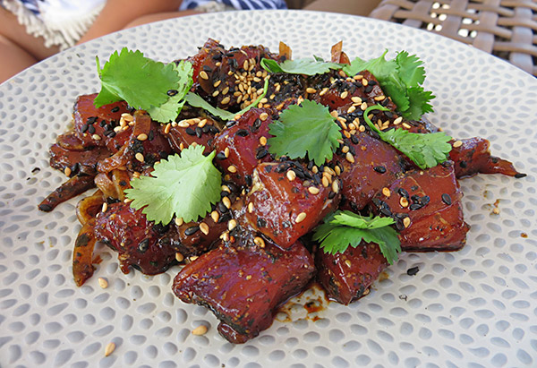 breezes tuna poke