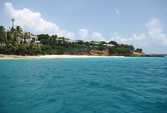turtle cove from the sea