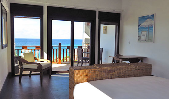 corner king room view at zemi beach