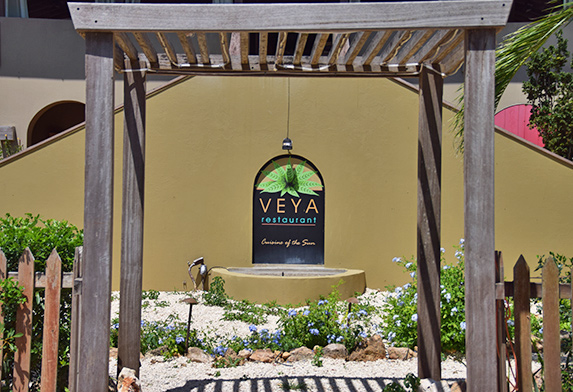 veya entrance during the day