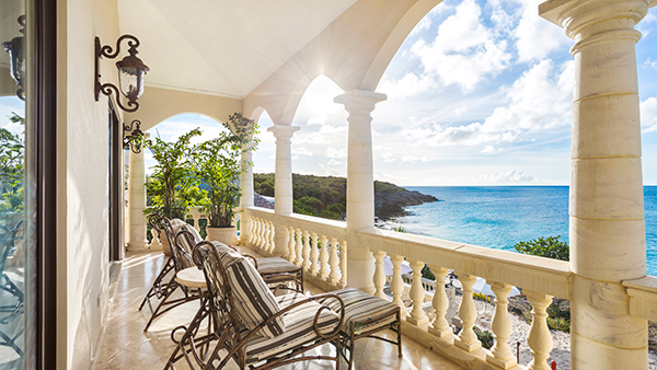 Master balcony ocean view