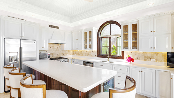 Kitchen at Sandcastle Villa