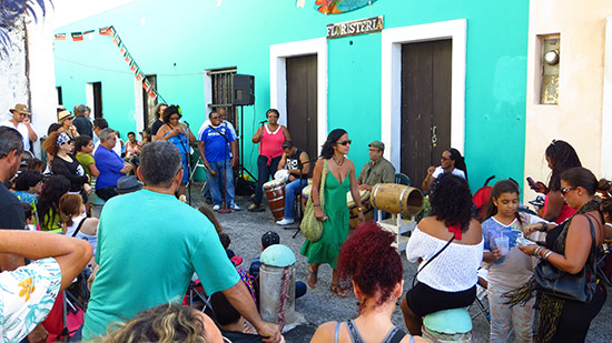 old san juan on a sunday