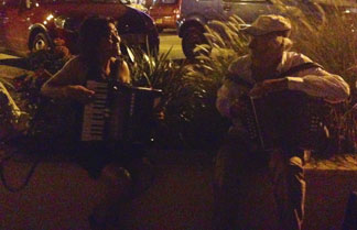 nighttime serenade at gustavia