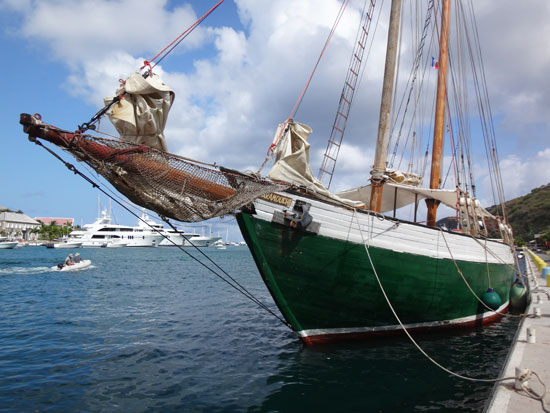 scaramouche at west indies regatta in st. barths