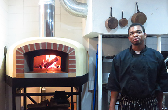 the wood oven at covecastles