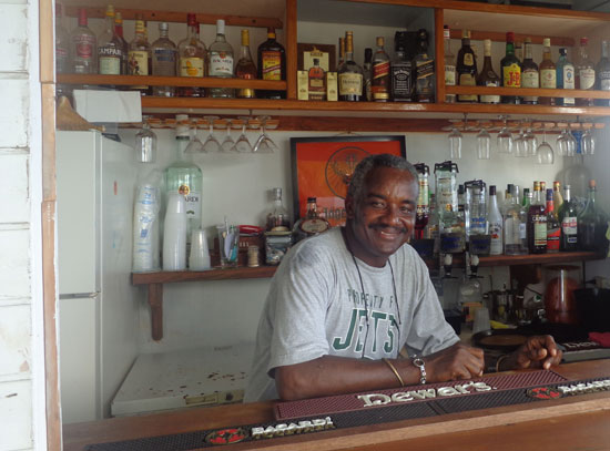 affordable Anguilla, Pelican Bar, Island Harbour, cheap eats