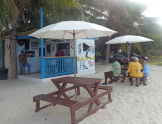 affordable Anguilla, Pelican Bar, Island Harbour, cheap eats